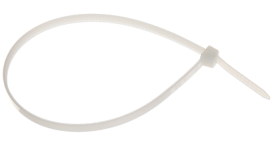Coliere rapide/șoricei plastic 200x4.2mm, din Nylon 66, pachet 100 bucăți albe